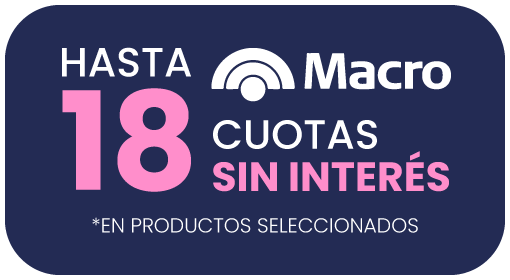 18 cuotas sin interés Macro